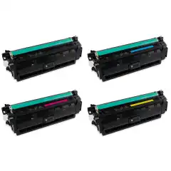TB Tonerpakke Sort/Cyan/Magenta/Gul (12.5000/3x9.500 sider)