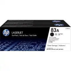 HP Toner 83AD Sort 2stk (2x1.500 sider)