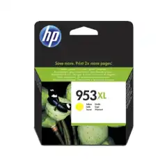 HP Blekkpatron No.953XL Gul Høykapasitet (18ml)