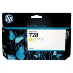 HP Blekkpatron No.728 Gul (130ml)