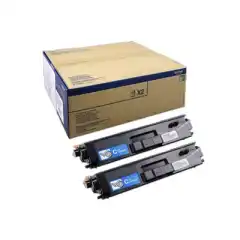 Brother Toner TN-900C Cyan 2stk (2x6.000 sider)