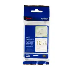 Brother Tape TZE-R234 12mmx4m gull/hvit