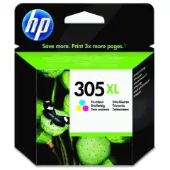 HP Blekkpatron No.305XL Farge Høykapasitet (200 sider)