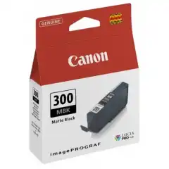 Canon Blekkpatron PFI-300MBK Matt Sort (14.4ml)