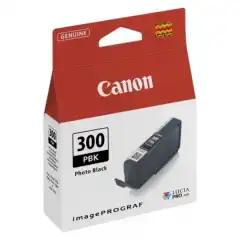 Canon Blekkpatron PFI-300PBK Foto Sort (14.4ml)
