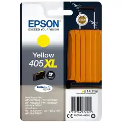Epson Blekkpatron No.405XL Gul Høykapasitet (14.7ml) (1.100 sider)