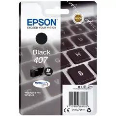 Epson Blekkpatron No.407 Sort (41.2 ml) (2.600 sider)