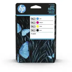 HP Blekkpatron Pakke No.963 Sort/CMY (24ml/3x10ml)