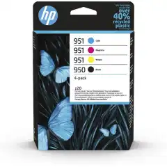 HP Blekkpatron Pakke No.950/No.951Sort & CMY (24ml/3x8ml)
