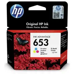 HP Blekkpatron No.653 Farge (5ml) (200 sider)