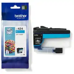 Brother Blekkpatron LC-424C Cyan (750 sider)