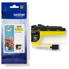 Brother Blekkpatron LC-424Y Gul (750 sider)