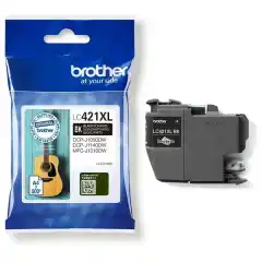 Brother Blekkpatron LC-421XLBK Sort Høykapasitet (500 sider)