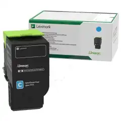 Lexmark Toner Cyan Ekstra Høykapasitet 78C1UC0 (7.000 sider)