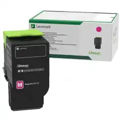 Lexmark Toner Magenta Ekstra Høykapasitet 78C1UM0 (7.000 sider)