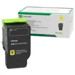 Lexmark Toner Gul Høykapasitet 78C1XY0 (5.000 sider)
