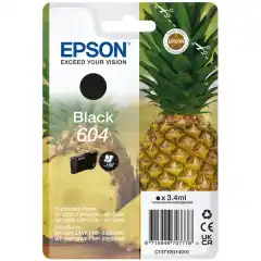 Epson Blekkpatron No.604 Sort (3.4ml)