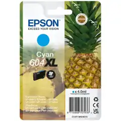 Epson Blekkpatron No.604XL Cyan Høykapasitet (4ml)