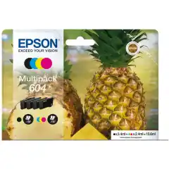 Epson Blekkpatron Pakke No.604 Sort/CMY (3.4ml/3x2.4ml)