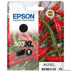 Epson Blekkpatron No.503XL Sort Høykapasitet (9.2ml)
