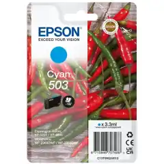 Epson Blekkpatron No.503 Cyan (3.3ml)
