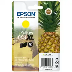 Epson Blekkpatron No.604XL Gul Høykapasitet (4ml)
