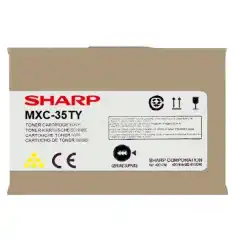 Sharp Toner Gul MXC-35TY (6.000 sider)