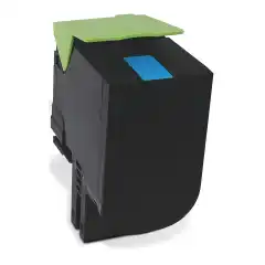 TB Toner Cyan Høykapasitet (4.000 sider), erstatter Lexmark 70C2XC0