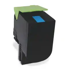 TB Toner Cyan Høykapasitet (4.000 sider), erstatter Lexmark 80C2XC0