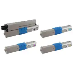 TB Tonerpakke Sort/Cyan/Magenta/Gul (8.000/3x5.000 sider)