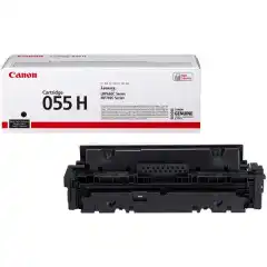 Canon Toner 055H Sort Høykapasitet (7.600 sider)