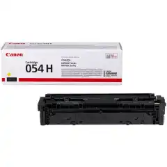 Canon Toner 054H Gul Høykapasitet (2.300 sider)