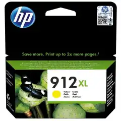 HP Blekkpatron No.912XL Gul Høykapasitet (9.9ml) (825 sider)