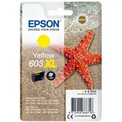 Epson Blekkpatron No.603XL Gul Høykapasitet (4ml) (350 sider)