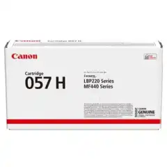 Canon Toner 057H Sort Høykapasitet (10.000 sider)