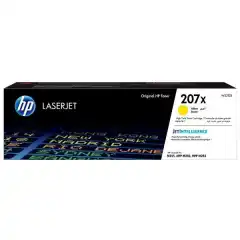 HP W2212X Toner 207X Gul Høykapasitet (2.450 sider)