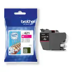 Brother Blekkpatron LC-421M Magenta (200 sider)