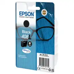 Epson Blekkpatron No.408L Sort Høykapasitet (36.9ml) (2.200 sider)