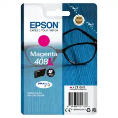 Epson Blekkpatron No.408L Magenta Høykapasitet (21.6ml) (1.700 sider)