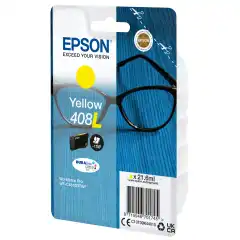 Epson Blekkpatron No.408L Gul Høykapasitet (21.6ml) (1.700 sider)