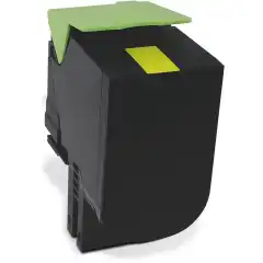 TB Toner Gul Høykapasitet (3.500 sider), erstatter Lexmark 71B2HY0