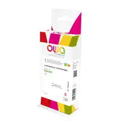 Armor OWA Blekkpatron Lys Magenta XL (11ml), erstatter Epson 24XL/C13T24364010