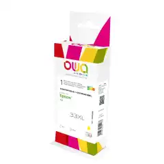 Armor OWA Blekkpatron Gul XL (11ml), erstatter Epson 33XL/C13T33644010