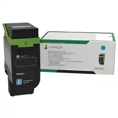 Lexmark Toner Cyan (2.000 sider)