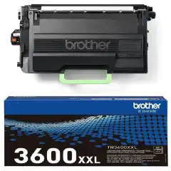 Brother Toner TN-3600XXL Sort Ekstra Høykapasitet (11.000 sider)