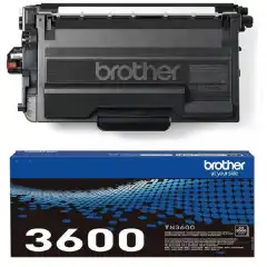 Brother Toner TN-3600 Sort (3.000 sider)