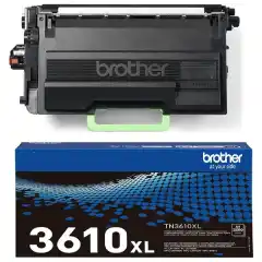 Brother Toner TN-3610XL Sort Ultra Høykapasitet (25.000 sider)