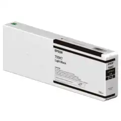 Epson Blekkpatron T55K7 Lys Sort (700ml)