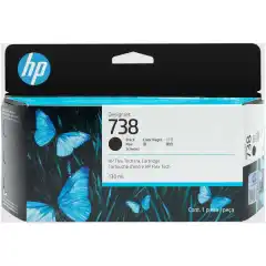 HP Blekkpatron No.738 Sort (130ml)