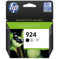 HP Blekkpatron No.924 Sort (500 sider)